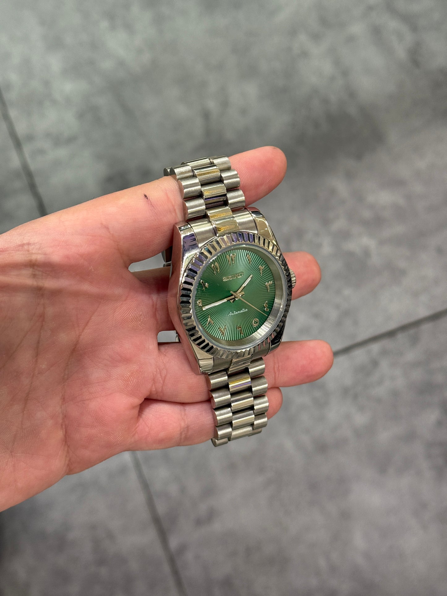 Olive Roman Dial