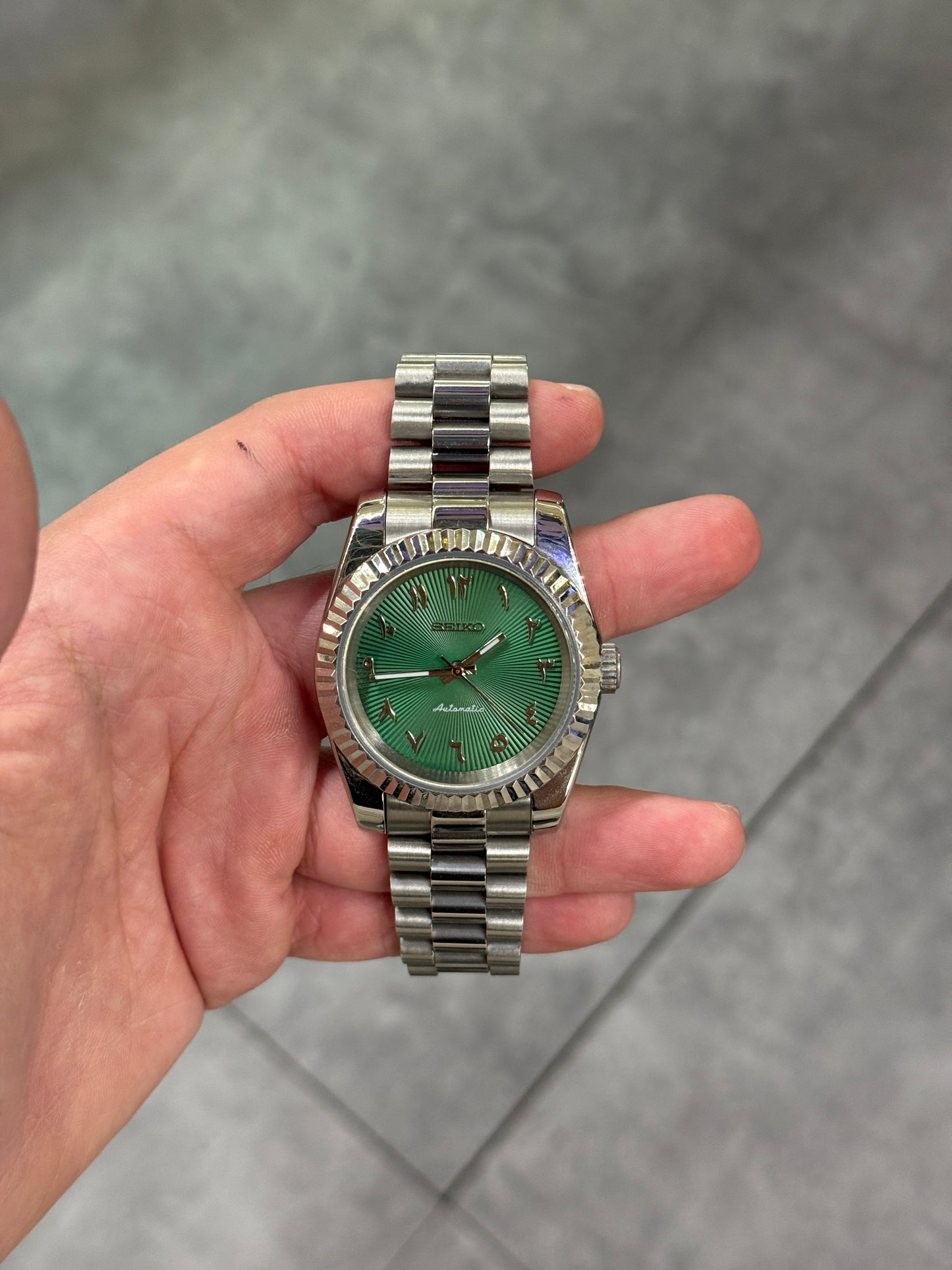 Olive Roman Dial
